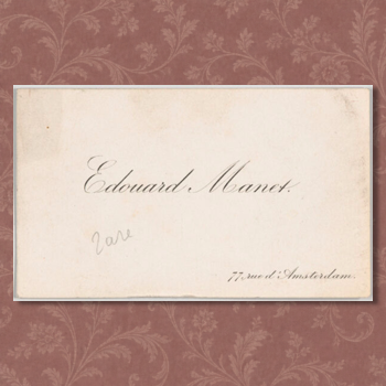 1883 Calling Card
